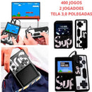 Mini Vídeo Game Clássico 400 Jogos -Mini Player Com Controle
