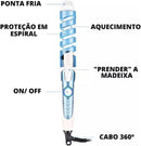 Modelador de Cachos Automático Profissional Bivolt com Tecnologia de Cerâmica, Espiral, Anti-Frizz, 2 em 1, Para Cachos Perfeitos, Duradouros e Sem Queimar os Fios, cores sortidas