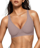 Sutiã Modelador Push-Up Sem Costura – Decote V Profundo