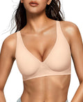 Sutiã Modelador Push-Up Sem Costura – Decote V Profundo