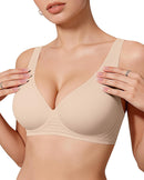 Sutiã Modelador Push-Up Sem Costura – Decote V Profundo