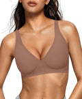 Sutiã Modelador Push-Up Sem Costura – Decote V Profundo