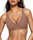 Sutiã Modelador Push-Up Sem Costura – Decote V Profundo