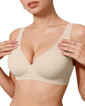Sutiã Modelador Push-Up Sem Costura – Decote V Profundo
