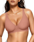Sutiã Modelador Push-Up Sem Costura – Decote V Profundo