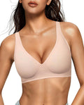 Sutiã Modelador Push-Up Sem Costura – Decote V Profundo