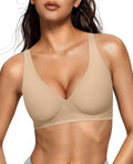Sutiã Modelador Push-Up Sem Costura – Decote V Profundo