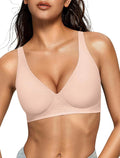 Sutiã Modelador Push-Up Sem Costura – Decote V Profundo