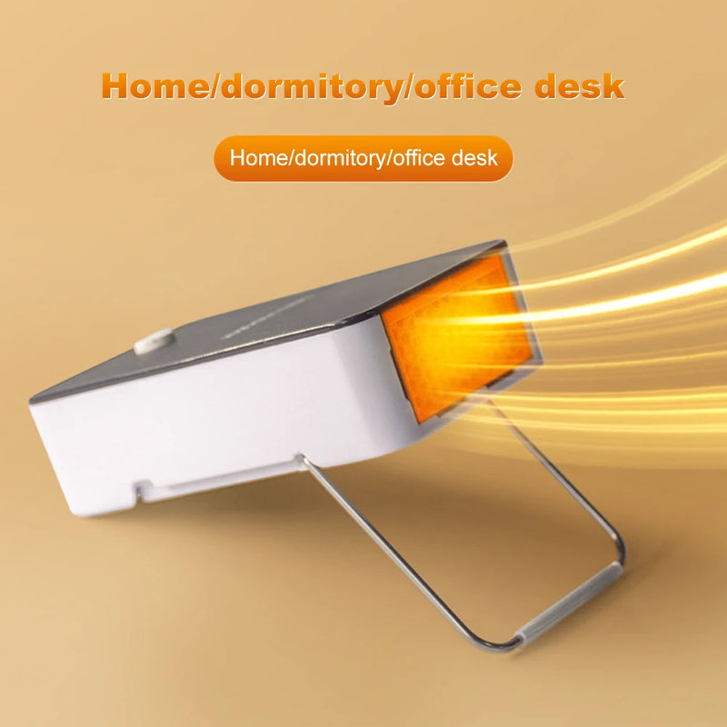 Portable Electric Heater Desktop Hand Warmer Space Warm Air Blower Mini Fan Heater For Dormitory Home Heaters Winter Heating Fan