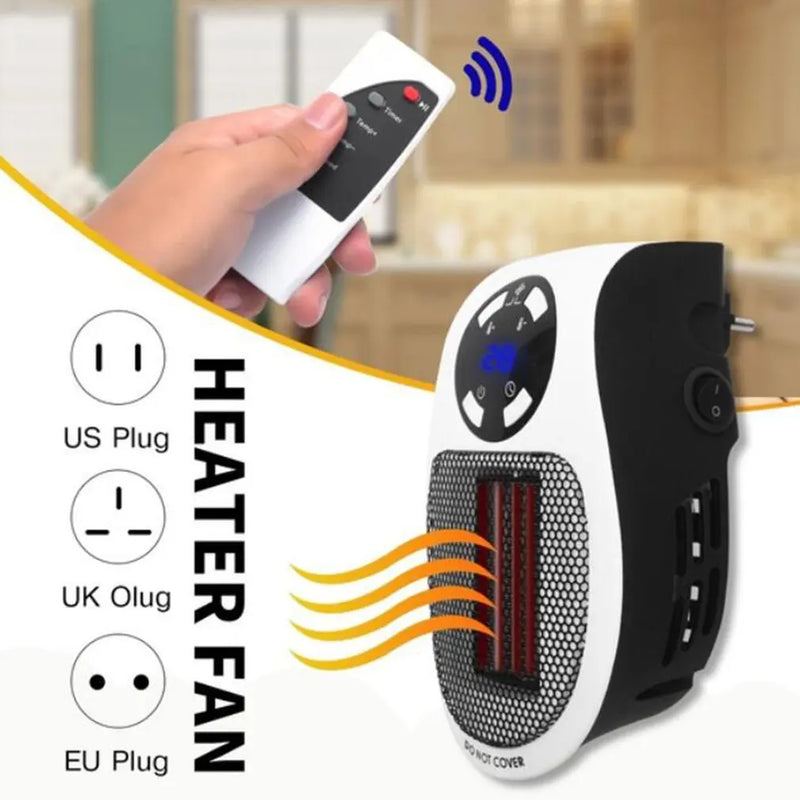 Mini Aquecedor Elétrico de Ambiente