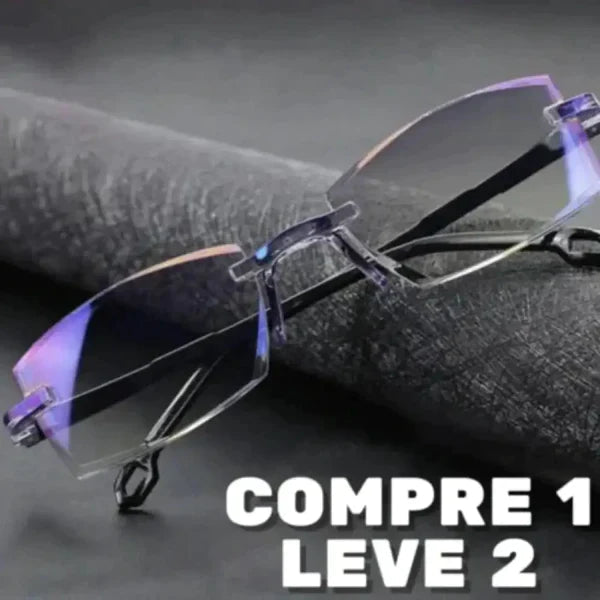 Óculos TR90 Titanium - Óculos de Grau Inteligente (COMPRE 1 E LEVE 2)