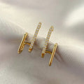 Brinco Ear Hook Dois Filetes