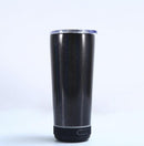 Copo para carro em aço inoxidável com alto-falante Bluetooth 304