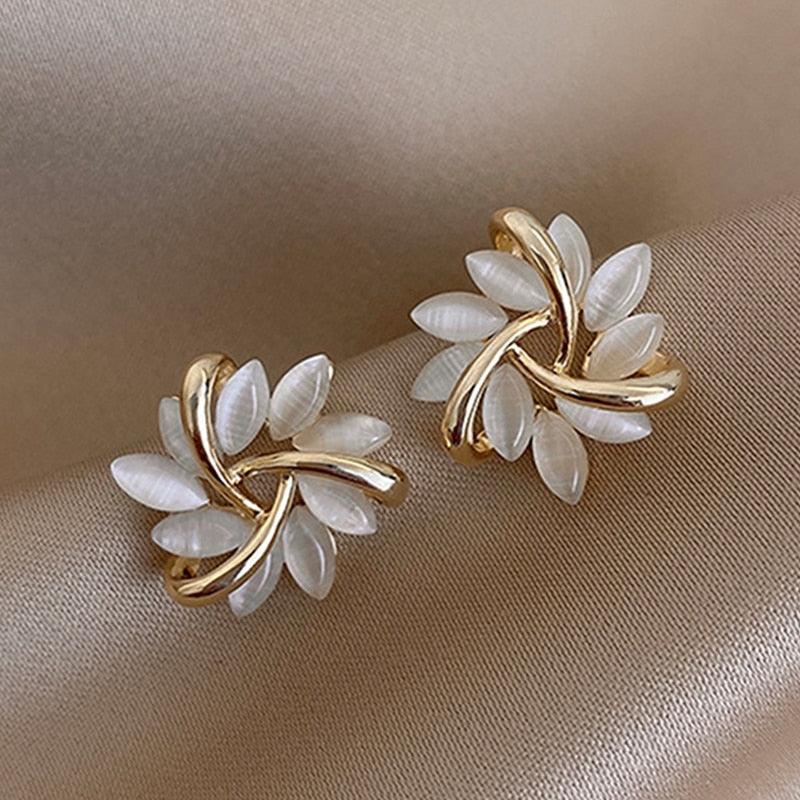 Brincos Flor Elegance